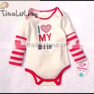 Tinaluling Brand I Love my Mom Long Sleeve Baby Rompers,infant and Toddler Bodysuits thumbnail-2
