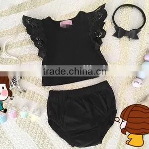Khaki Polka Dot Diaper Cover Skirt Girls Bloomer Dress Chiffon Underwear Bulk Wholesale China Factory thumbnail-5