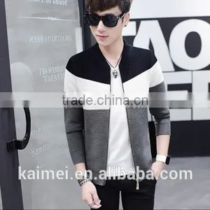 Wholesale Life Men Zipper Jacket Sweatshirt Without Hood CVC(80/20) thumbnail-3