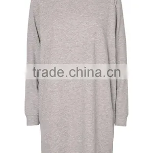 2016 Fashion Wholesale Routine Sweatshirt Ladies Plain Pullover Sweatshirt thumbnail-2