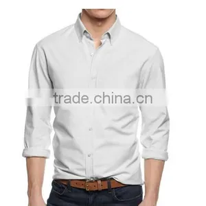 Plain Design Extra Soft New Style Slim Fit Mens Casual Dress Shirt thumbnail-1