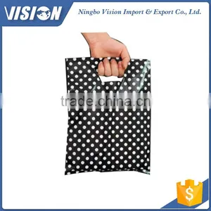 PE Shopping Patch Handle Plastic Garbage T-shirt Mailing Bags thumbnail-1