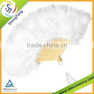 Fashion Wholesale Dancing Feather Fans thumbnail-1