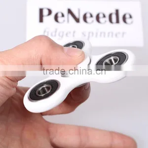 Tri-Spinner Fidget Toy Plastic EDC Hand Spinner For Autism and ADHD thumbnail-2