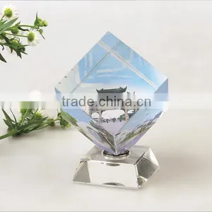 Logo Customized Personalized Crystal Glass Pictures Graduation Souvenir thumbnail-5