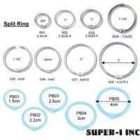 Binding Ring, Split Ring, Swing Clip, Documents Clip thumbnail-1