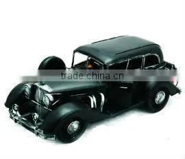 1930 Black Benz Vintage Metal Model Car Birthday Gift,Home Decoration Crafts for Collection and Souvenir,Anniversary Gifts thumbnail-1