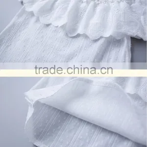 Wholesale Children Off Shoulder Full Blouse Design Solid Color Shirts Baby Girls New Style Lace Shirt thumbnail-6
