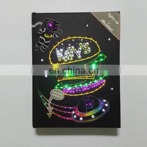 2017 New Design Custom LED Lighting Up Diary/Notebook for School Writing or Office Writing thumbnail-1