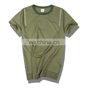 Custom Men's Long t Shirts 6145 thumbnail-5