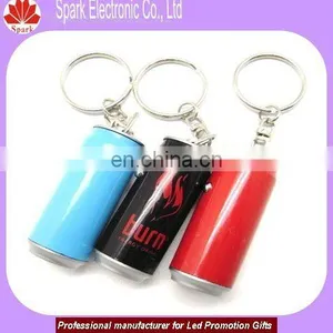 Plastic Promotional Items Can Shape Keychain thumbnail-1