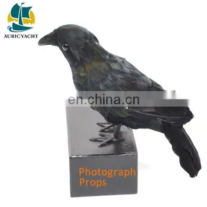 Guangdong Manufactory Hot Sell Halloween Realistic Crow thumbnail-3