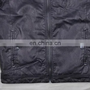 Latest Fashion Mens Thick Padded Softshell pu Motocycle Clothing thumbnail-6