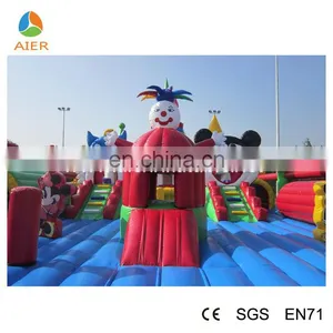 2016 Good Quality CE Certificated Inflatable Bouncy Play Combo/luxury Giant Inflatable Fun City thumbnail-4