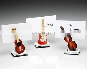 "The Strings of My Heart" String Instruments Place Card/Photo Holders thumbnail-1
