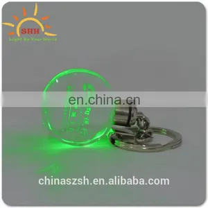 2017 Hot New Promotional Wedding Souvenir Led Crystal Keychains thumbnail-1