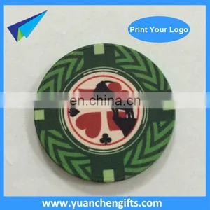 Personalized Design Golf Plastic Poker Chip Ball Markers For Golfer Gifts thumbnail-3