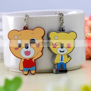 Bag Ornaments Cartoon Dolls Soft Pvc Rubber Keychain Making thumbnail-1