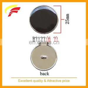 Custom Color Zinc Alloy Round Hand Sewing Button With Enamel for Coat thumbnail-2