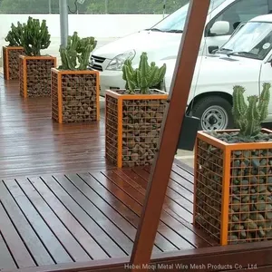 Hot Sale Welded Stone Cage Wire Mesh / Gabion Basket / Gabion Fence For Garden Design thumbnail-3