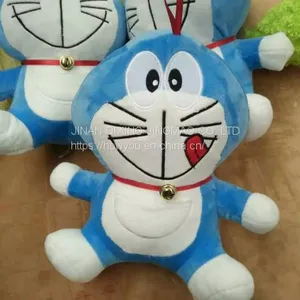 Blue White Comfortable Printed Promotional Fox Plush Toy thumbnail-3