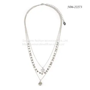 2019 New Fashion Style Pendant Necklaces Jewelry N06-22273 ，2019 New Style Alloy Pendant Necklace, Alloy Gold Pendant Necklaces, Pendant Necklaces Jewelry thumbnail-1