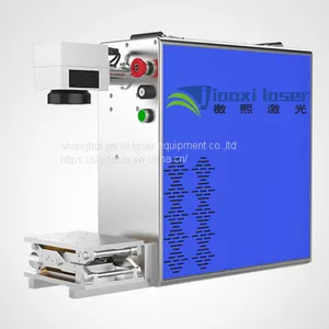 2019 New Discount 20W Protable Fiber Laser Marking Machine With Rotary thumbnail-2