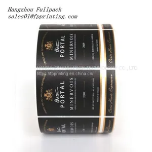 Custom Foil Stamping Red Wine Bottle Label thumbnail-1