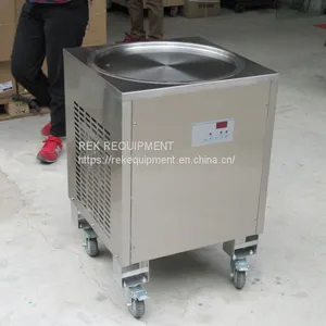 Hot Sale Fried Ice Cream Machine/instant Ice Cream Rolls Machine Single Square Pan thumbnail-2