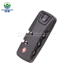 Custom Bag Parts Accessories Plastic Password 3 Digit Luggage Digital Combination Lock thumbnail-1