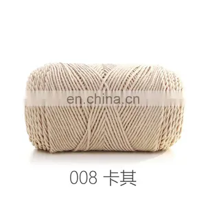 High Quality Cake Yarn Fancy Knitting Yarn Blended 2.03NM Yarn Rainbow thumbnail-2