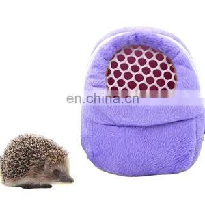Hamster Takeaway Bag Squirrel Guinea Pig Pet Backpack Portable Cotton Nest Out Breathable Bag thumbnail-1