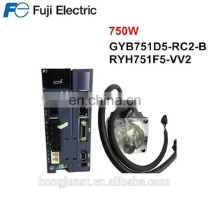 Original FUJI 750W Servo Motor Kit GYB751D5-RC2-B + RYH751F5-VV2 thumbnail-1