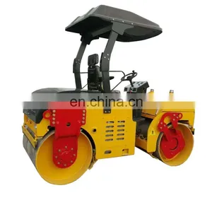 Hot Sale Double Drum Roller 3 Ton Vibratory Road Roller thumbnail-3