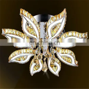 Factory Price Hot Sale Led Fancy Crystal Ceiling Light for Living Room thumbnail-1