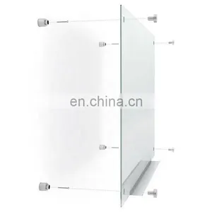 China Manufacture Magnetic Tempered Glass Writing White Glass Board thumbnail-6