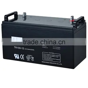 Long Life 12 V 100 AH Gel Battery for Wind Power System thumbnail-1