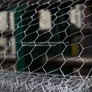 Hexagonal Wire Mesh Hexagonal Mesh Hexagonal Gabion Box Chicken Egg Layer Cages thumbnail-4