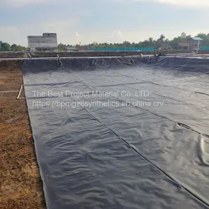 HDPE Geomembrane for Fish Farm Pond in UK thumbnail-3