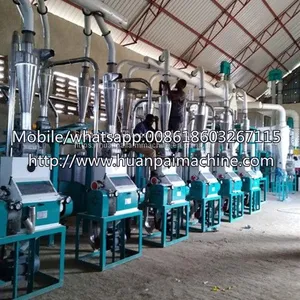 Maize Milling Machine Automatic 30TPD Grain Flour Milling Machine With Best Price thumbnail-3
