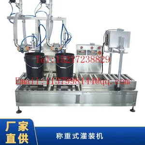 Easy to Operate Manual Weighing and Filling Machine Semi Automatic Filling Machine Liquid thumbnail-1