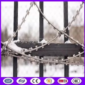 450mm Coil Blade Width 22mm Flat Razor Wrap Wire Coils For Fence Barrier thumbnail-3
