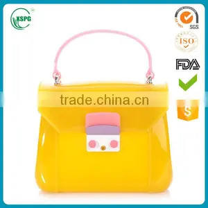 Manufacturing Small Convenient Pvc Jelly Tote Bag thumbnail-1