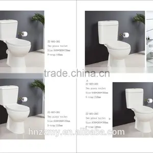 Wash Down Bathroom Two Piece Toilet thumbnail-4