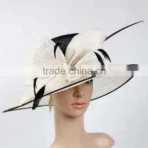 New Woman Church Kentucky Derby Wedding Party Sinamay Hats South Africa Quality Choice thumbnail-5