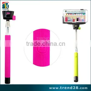 Wholesale Colorful Wireless Monopod Bluetooth Selfie Stick thumbnail-4