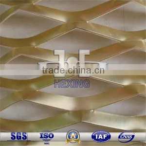 Copper Coated Decorative Aluminium Expanded Plate thumbnail-1