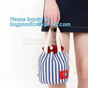 CANVAS TOTE BOAT BAGS, ECO SHOULDER HANDLE HANDY BAGS, SHOPPING SHOPPER GROCERY, LAUNDRY BAGS thumbnail-1