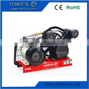 Single Stage Single Phase Base Plate Piston Belt Driven Panel Electric Air Compressor thumbnail-1