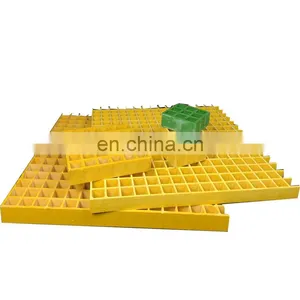 Glass Fiber Reinforced Plastic Industrial Flume Cover Plate Water Grille thumbnail-2